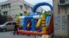 Double stitching Commercial Inflatable Slide For Buddhist Monastery Theme Park