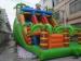 Fantastic Jungle Inflatable Combo Bouncers / Funny Climbing Slides