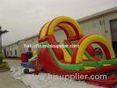 Outside Safety Commercial Inflatable Obstacle Course With Durable PVC