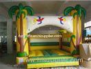 Coconut Tree Commercial Inflatable Bouncers , Jumping Castle bounce house