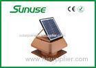 Professional portable restaurant Solar Powered Ventilation Fan 30W Energy Saving