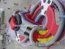 UV - Resistance Attractive Safety Garden Inflatable Obstacle Course With Slide