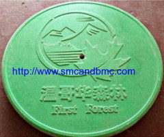 Street facility FRP manhole cover