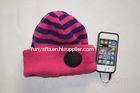 Custom Cotton Bluetooth Beanie Hat With Headphone Bluetooth Talking Gloves
