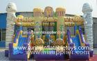 Safety Commercial Inflatable Slide With Combos Bouncer For Blow Up Games