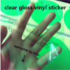 custom eco-friendly environment sticker remove glue from plastic