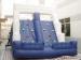 White Inflatable Combo Bouncers With Two Lane Fireproof 18oz PVC Tarpaulin