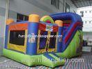 Lovely 0.55 mm PVC Inflatable Combo Bouncers With Small Slide For Fun