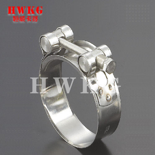 Hot steel heavy duty pipe hose clamp