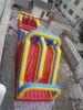 Attractive Inflatable Outdoor Obstacle Course With jumping slide For Children