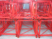 High Efficiency Low Energy! Double-cage Construction Elevator for Sale