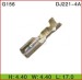 copper tube bullet Terminal, non-insulated wire connector,naked tube terminal,electrical cable crimp lug