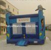 Blue Dolphins Small commercial jumping castles With bounce house , EN14960