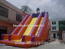 Clown Theme Large childrens Commercial Inflatable Slide For Events / Parties