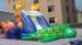 Ocean Park Turtle Commercial Inflatable Slide , kids garden slides EN71