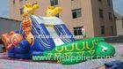 Ocean Park Turtle Commercial Inflatable Slide , kids garden slides EN71