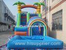 Attractive residential inflatable water slide With Small Pool For Funny