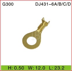 ring terminals copper or brass plating tin
