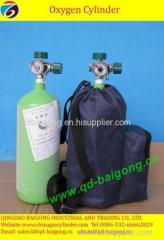 seamless steel gas cylinder for oxygen gas
