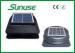 Anti Rain / Wind Resistant Solar Powered Ventilation Fan , 20w Solar Attic Fan With Solar Panel