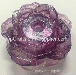 Liu li 8CM Double Layer Peony Lamp Pole