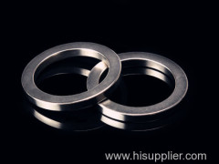 Ni coating rare earth neodymium magnets ring for sale