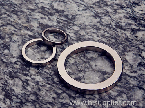 Hot sell neodymium ring magnetic material ring