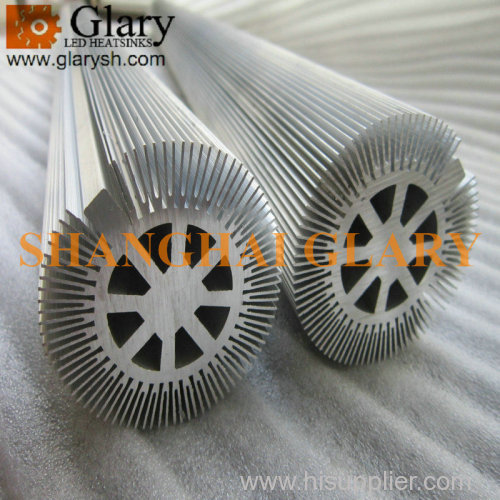 GLR-HS-1843 62mm Round LED Cooler / Aluminum Extrusion Profile Heatsinks