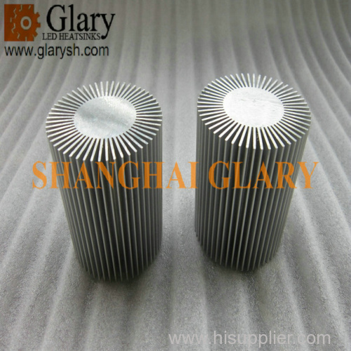 GLR-HS-207 63mm Round Aluminum Extruded Profile LED Cooler