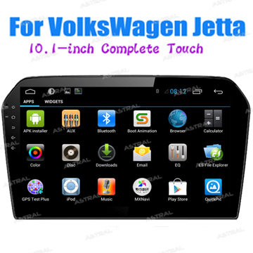 Wholesale Export Dual Din Car Multimedia Radio System VolksWagen Jetta Full Touch Navigation 10inch With TFT Screen