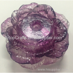 Liu li 11CM Double Layer Peony Lamp Pole