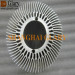 GLR-HS-089 70mm machined round led cooler / aluminum extrusion heatsink