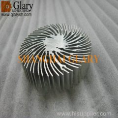 GLR-HS-1472 90mm LED Star Heatsink / Round Extruded Cooler