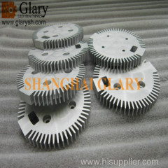 GLR-HS-1214 101mm Machined Round LED Cooler Aluminum Heatsinks