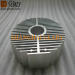 GLR-HS-1378 129mm AL6063-T5 Extrusion Profile Round LED Cooler