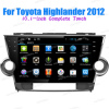 Wholesale Best Toyota Car Media Navigation Player for Highlander 2012 Central Navigation 10 Inch
