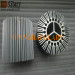 GLR-HS-1844 140mm High Power Round Extrusion Heatsink LED Cooler