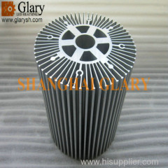 GLR-HS-1120 195mm Round Extrusion Heatsink Aluminum LED Cooler