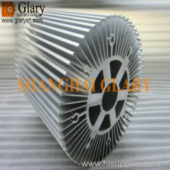 GLR-HS-1120 195mm Round Extrusion Heatsink Aluminum LED Cooler