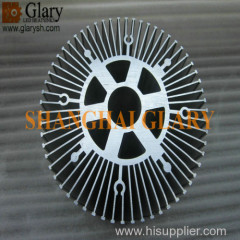 GLR-HS-1120 195mm Round Extrusion Heatsink Aluminum LED Cooler