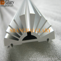 GLR-XT-041 40mm LED Tube Light Heatsink Aluminum Extruded Cooler