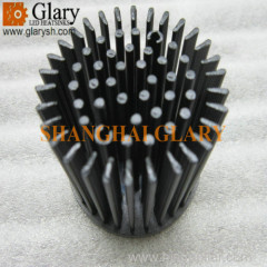 GLR-PF-05260 5W Round Pin Fin LED Cooler Forged Heatsinks