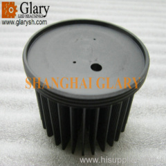 GLR-PF-07240 72mm Black Round Cold Forging Heatsink LED Spot Light Cooler