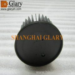 GLR-PF-07240 72mm Black Round Cold Forging Heatsink LED Spot Light Cooler