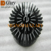 GLR-PF-07240 72mm Black Round Cold Forging Heatsink LED Spot Light Cooler