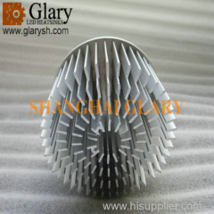 GLR-PF-09245 92mm 15W Round AL1070 LED Cooler Cold Forging Heat Dissipator