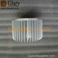 GLR-PF-09245 92mm 15W Round AL1070 LED Cooler Cold Forging Heat Dissipator