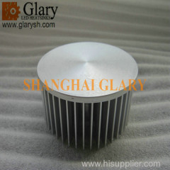 GLR-PF-09245 92mm 15W Round AL1070 LED Cooler Cold Forging Heat Dissipator