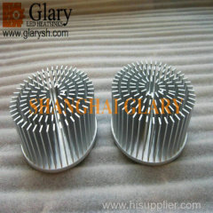 GLR-PF-09245 92mm 15W Round AL1070 LED Cooler Cold Forging Heat Dissipator