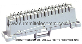 8 Pair Connection Module Krone Type LSA-PLUS Connection Module